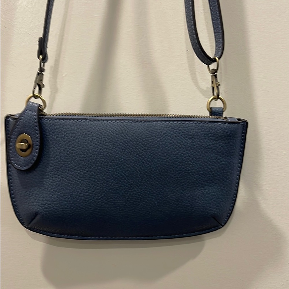 Joy Susan Blue Clutch and Wristlet Collection